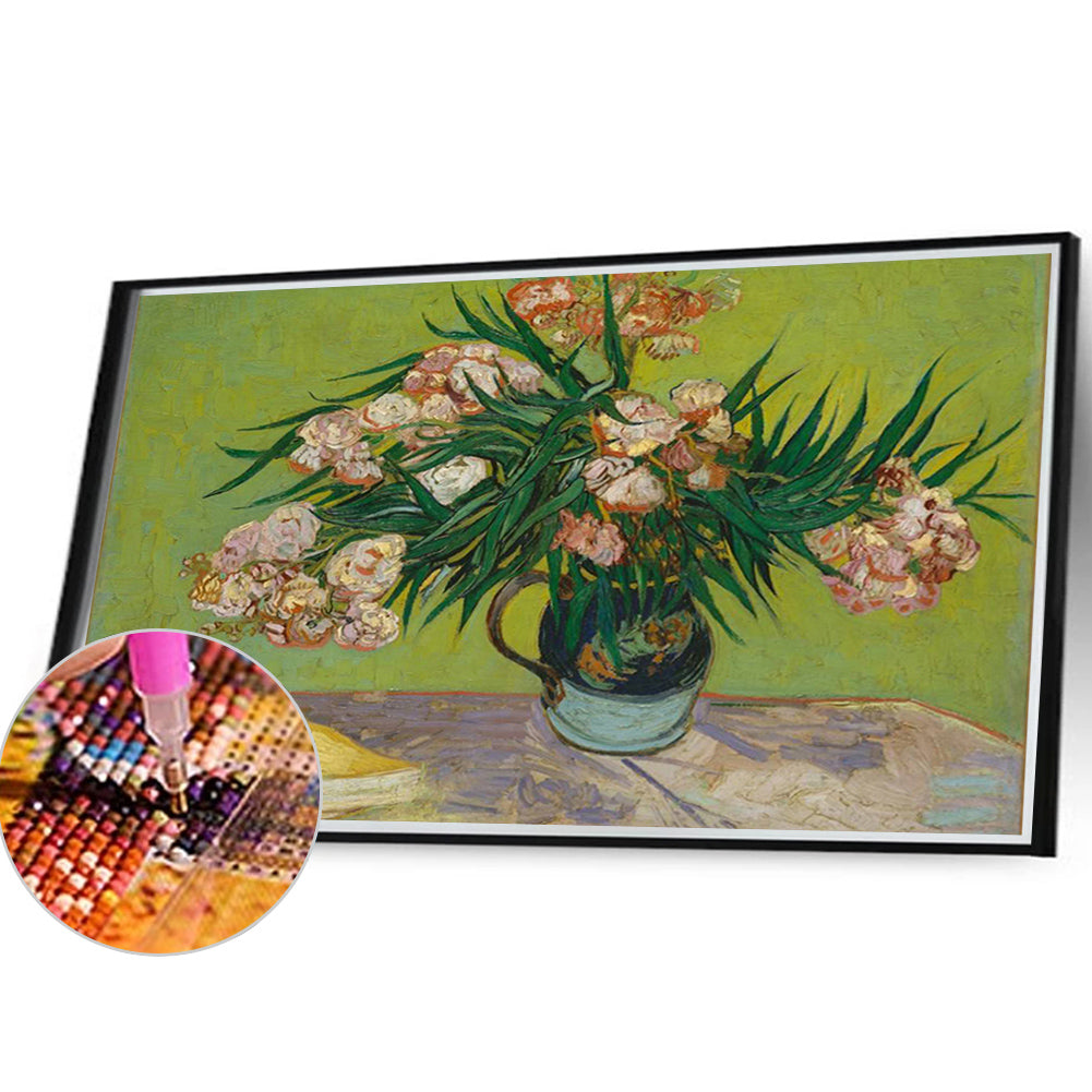 The Flowers - Full Round Drill Diamond Painting 40*30CM