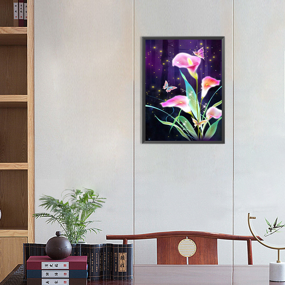 The Flowers - Full Round Drill Diamond Painting 30*40CM