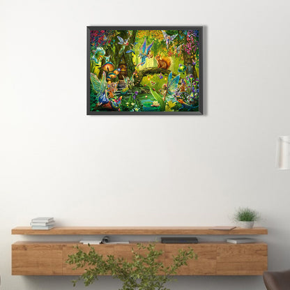 Forest Elves - Full Round Drill Diamond Painting 40*30CM