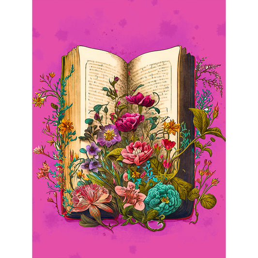 Writer Clip Art - Full Round Drill Diamond Painting 30*40CM