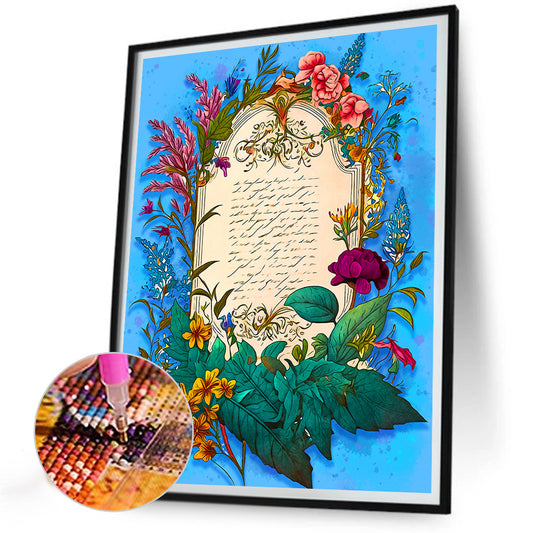 Writer Clip Art - Full Round Drill Diamond Painting 30*40CM