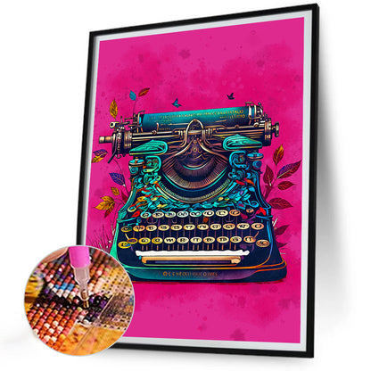 Writer Clip Art - Full Round Drill Diamond Painting 30*40CM