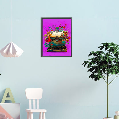 Writer Clip Art - Full Round Drill Diamond Painting 30*40CM