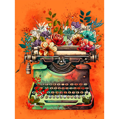 Writer Clip Art - Full Round Drill Diamond Painting 30*40CM