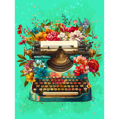 Writer Clip Art - Full Round Drill Diamond Painting 30*40CM