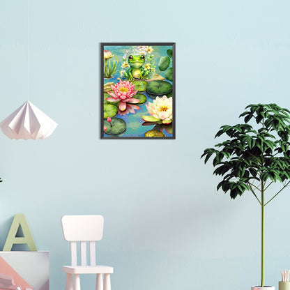 Frog - Full Round Drill Diamond Painting 30*40CM