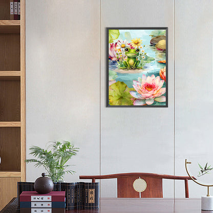 Frog - Full Round Drill Diamond Painting 30*40CM