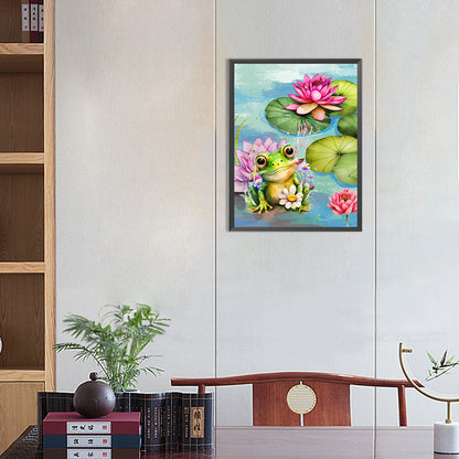 Frog - Full Round Drill Diamond Painting 30*40CM