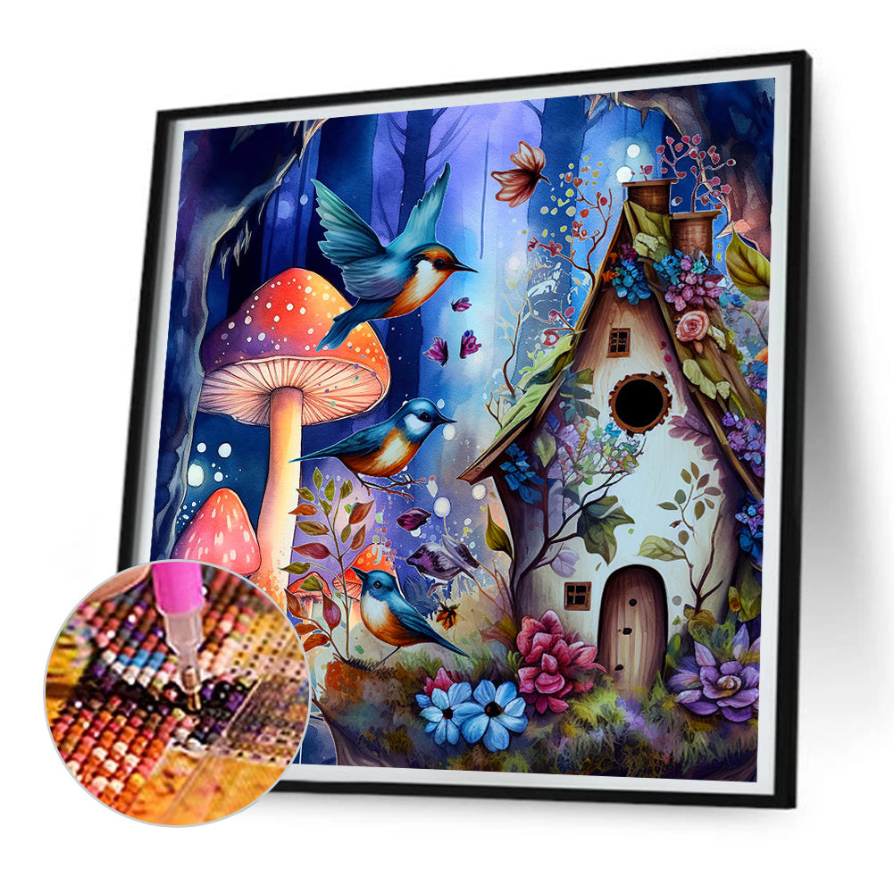 Aviary - Full Round Drill Diamond Painting 30*30CM