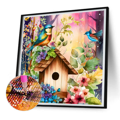 Aviary - Full Round Drill Diamond Painting 30*30CM
