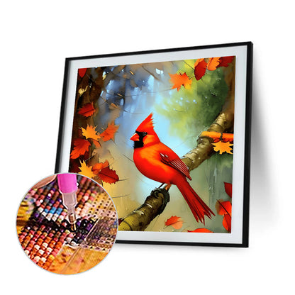 Cardinal - Full Round Drill Diamond Painting 30*30CM