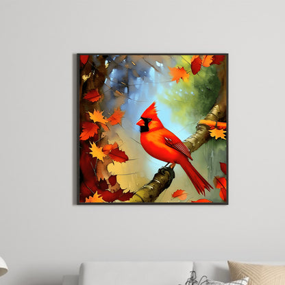 Cardinal - Full Round Drill Diamond Painting 30*30CM