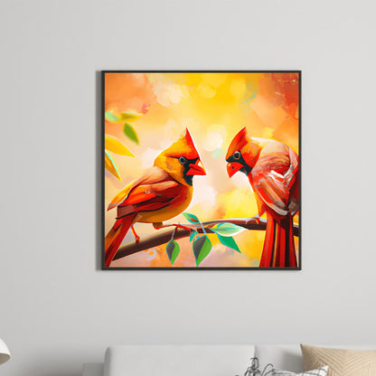 Cardinal - Full Round Drill Diamond Painting 30*30CM
