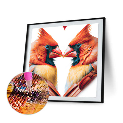 Cardinal - Full Round Drill Diamond Painting 30*30CM