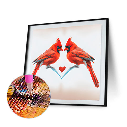 Cardinal - Full Round Drill Diamond Painting 30*30CM