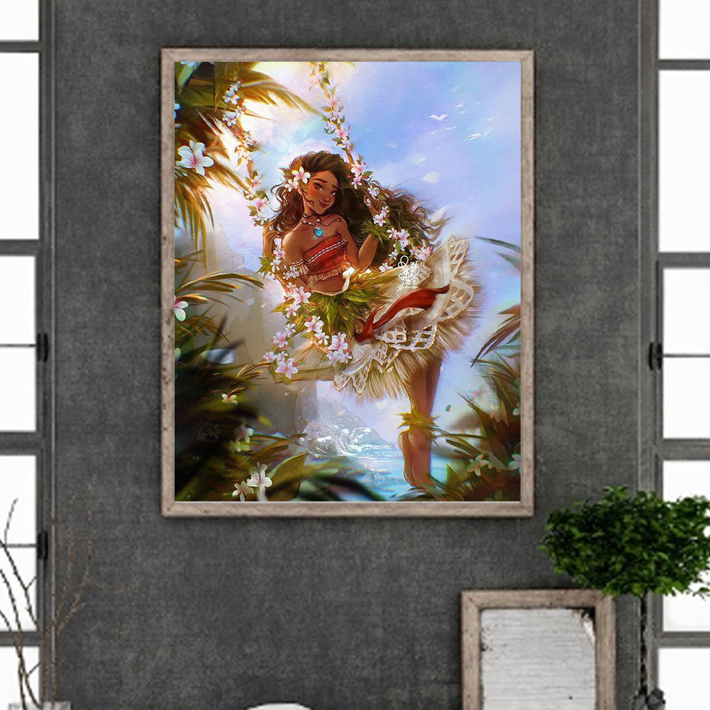 Moana - Full Round Drill Diamond Painting 40*50CM