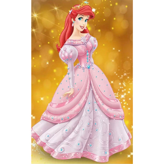 Princess Belle - Full Round Drill Diamond Painting 30*50CM