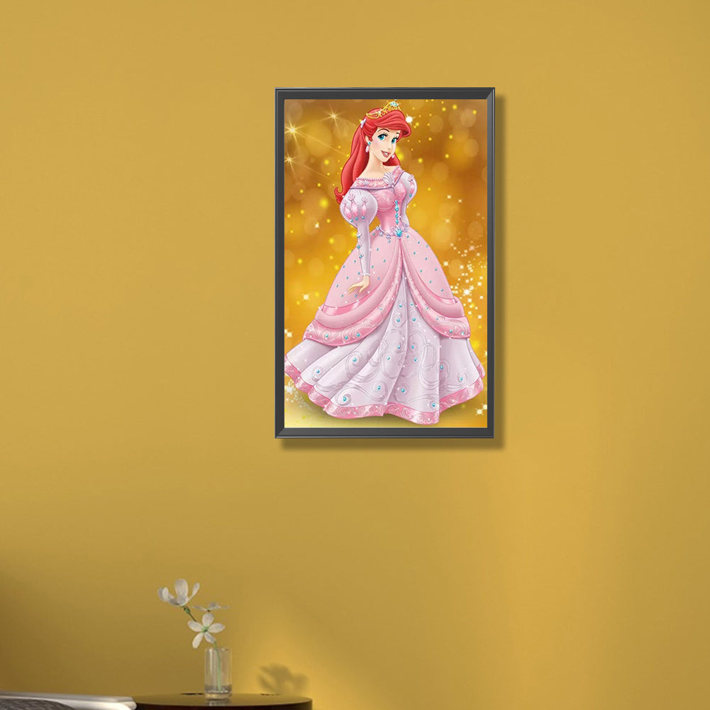 Princess Belle - Full Round Drill Diamond Painting 30*50CM