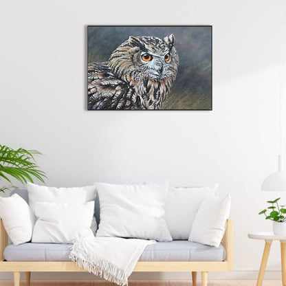 Owl - Full Round Drill Diamond Painting 60*40CM