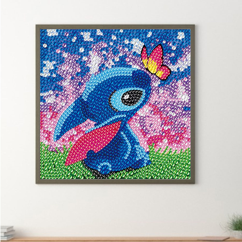 Simple Children'S Painting - Crystal Drill Diamond painting 18*18CM