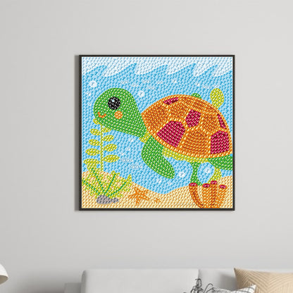 Simple Children'S Painting - Crystal Drill Diamond painting 18*18CM