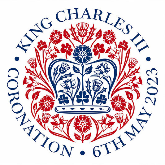 Coronation Coat Of Arms Of King Charles - Full Round Drill Diamond Painting 40*40CM