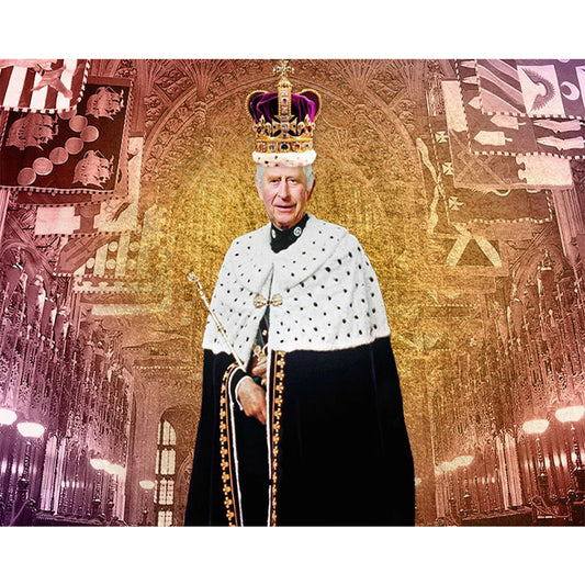 Prince Charles - Full Round Drill Diamond Painting 50*40CM