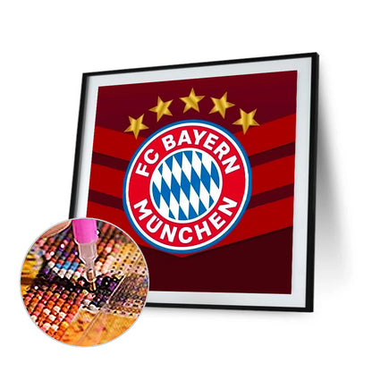 Bayern Munich Football Club - Full Round Drill Diamond Painting 40*40CM