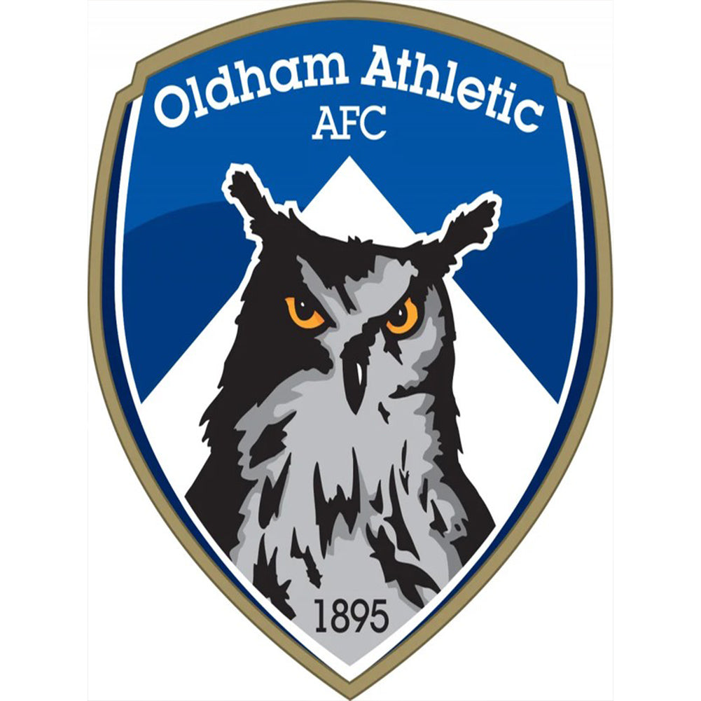 Oldham Football Club - Full Round Drill Diamond Painting 30*40CM