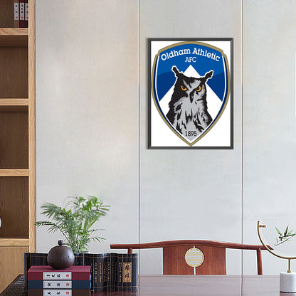 Oldham Football Club - Full Round Drill Diamond Painting 30*40CM