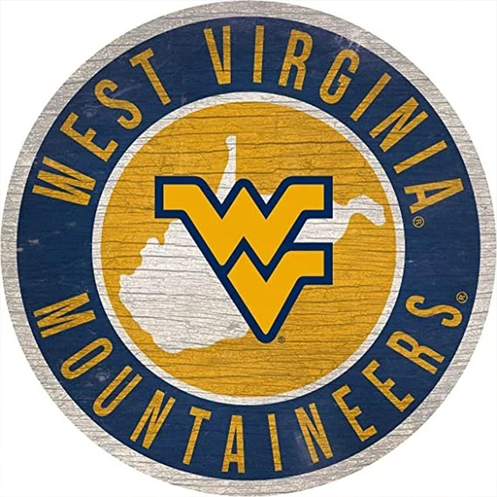 West Virginia University - Full Round Drill Diamond Painting 40*40CM