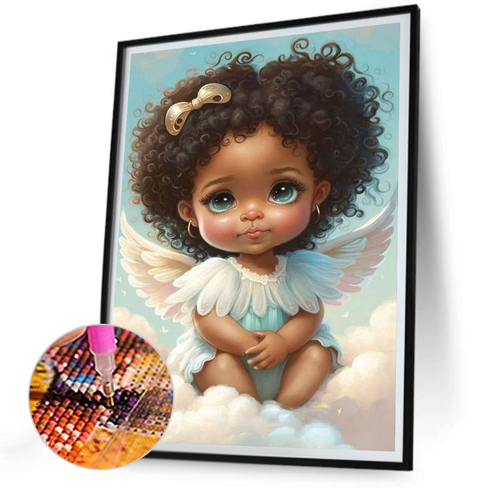 Little Angel - Full Round Drill Diamond Painting 30*40CM