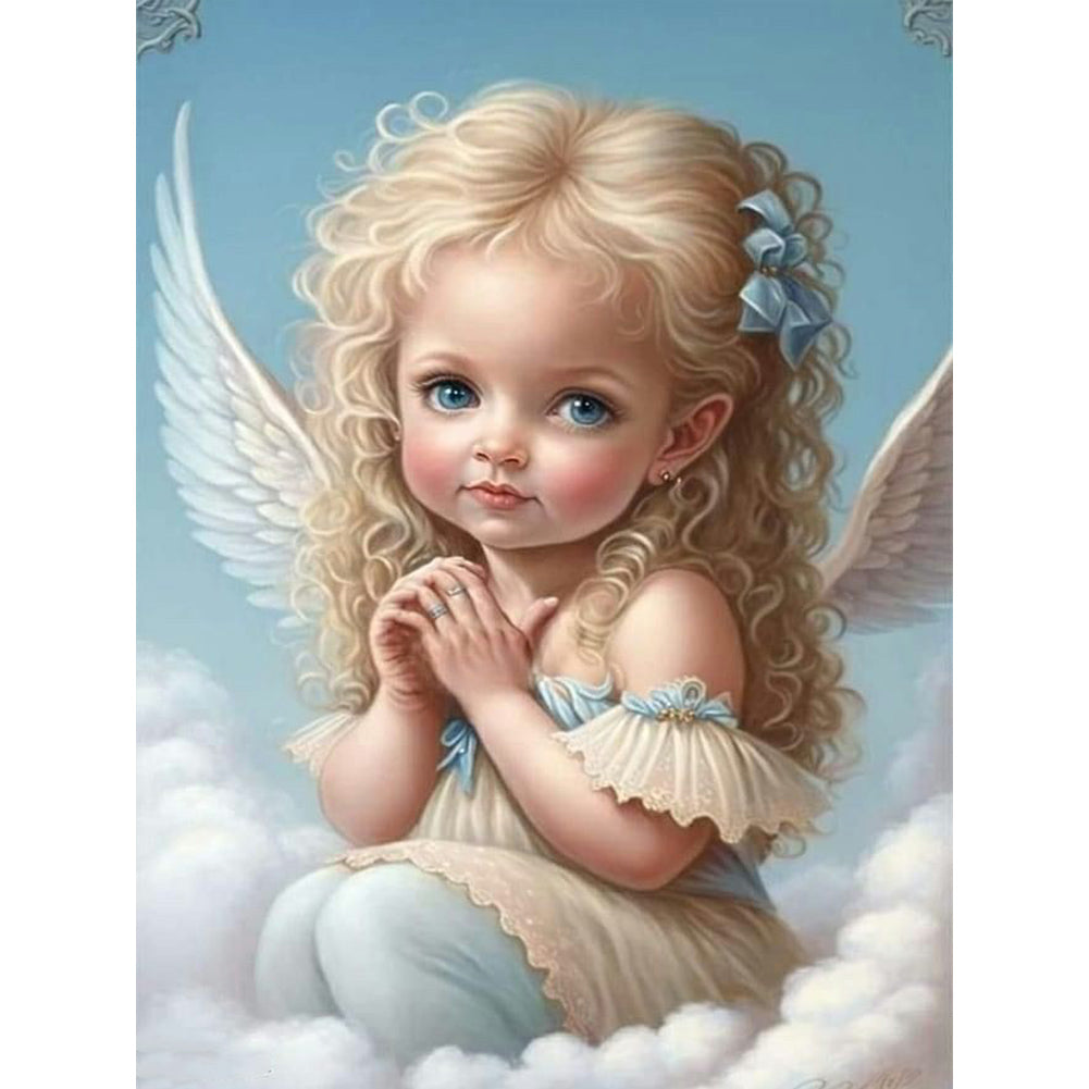 Little Angel - Full Round Drill Diamond Painting 30*40CM