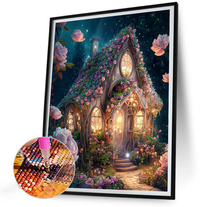 House House - Full Round Drill Diamond Painting 30*40CM