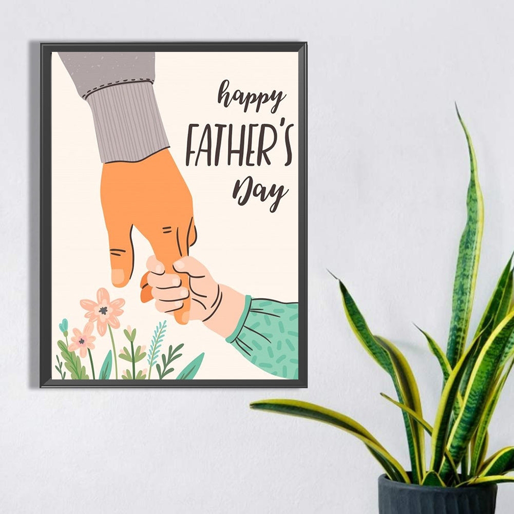 Father'S Day - Full Square Drill Diamond Painting 30*40CM