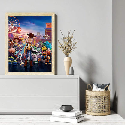 Toy Story - Full Round Drill Diamond Painting 30*40CM