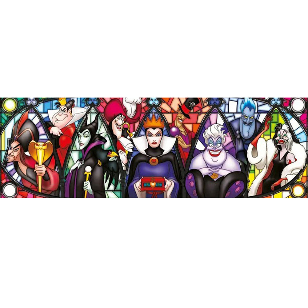 Disney Villain - Full Round Drill Diamond Painting 90*30CM