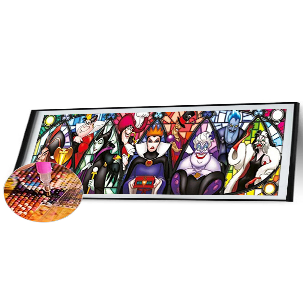 Disney Villain - Full Round Drill Diamond Painting 90*30CM