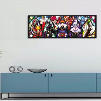 Disney Villain - Full Round Drill Diamond Painting 90*30CM