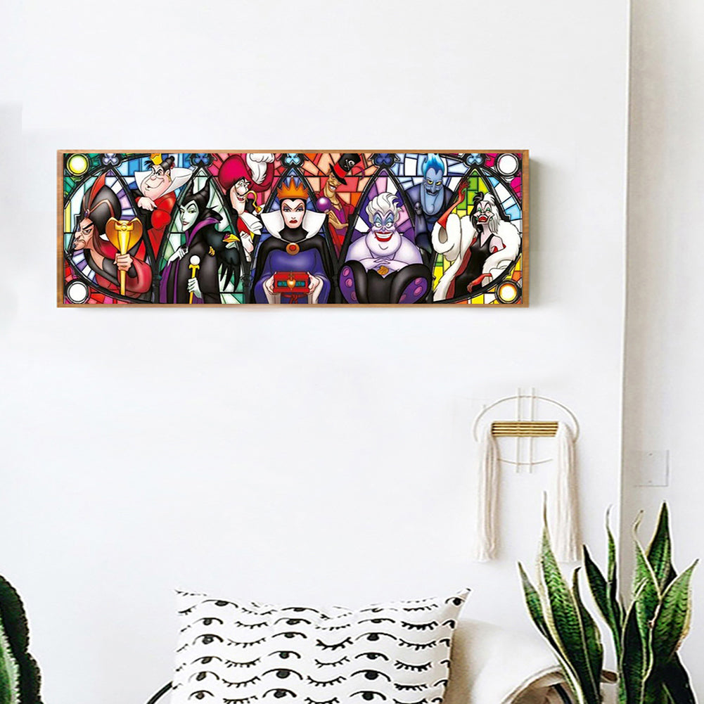 Disney Villain - Full Round Drill Diamond Painting 90*30CM