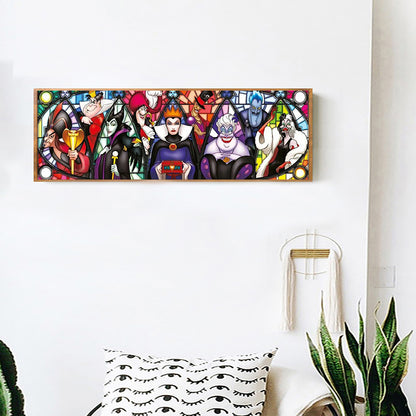 Disney Villain - Full Round Drill Diamond Painting 90*30CM