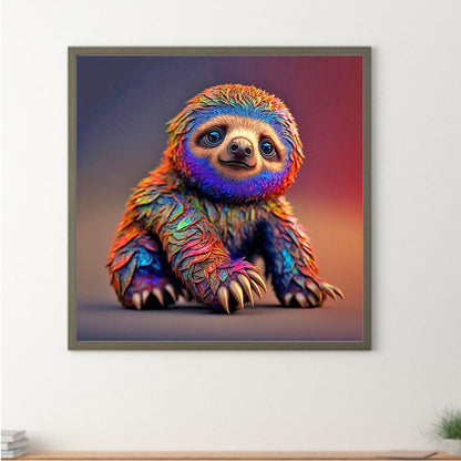 Sloth - Full Round Drill Diamond Painting 30*30CM