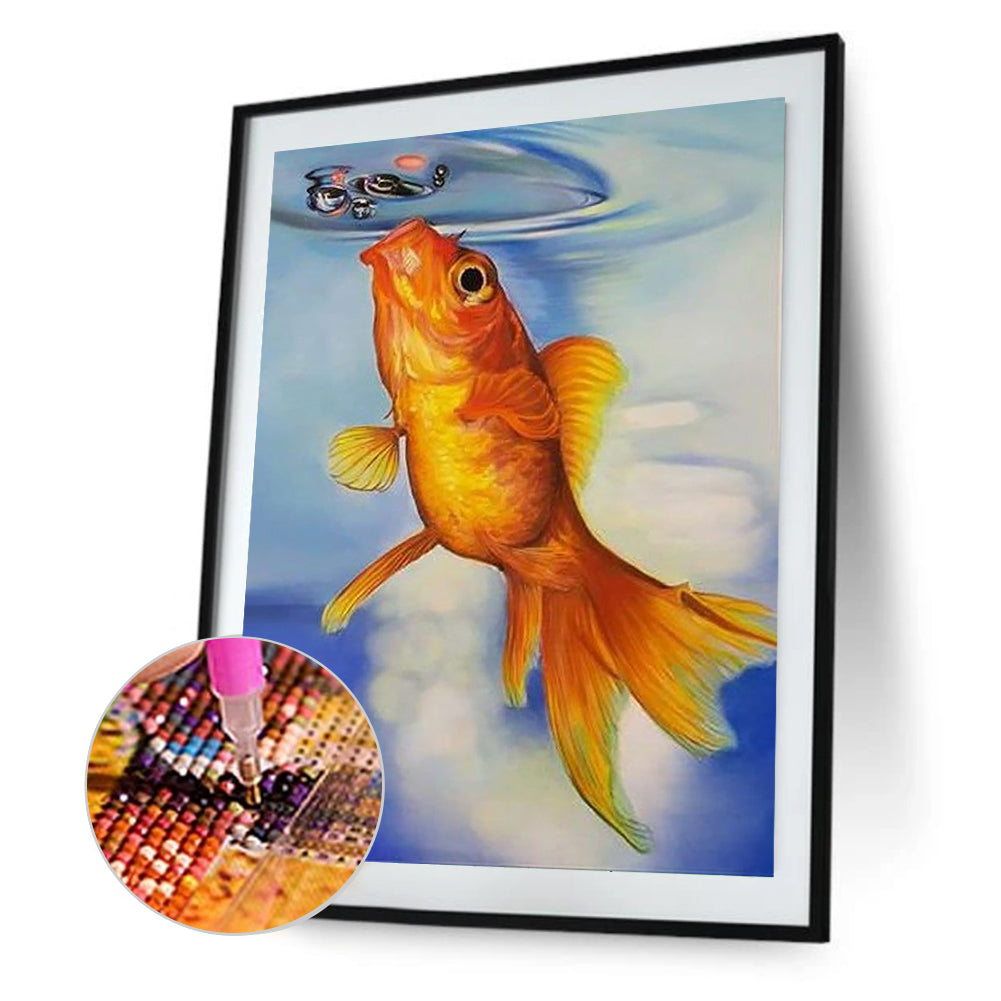 Small Koi - Full Round Drill Diamond Painting 30*40CM