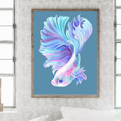Koi Carp - Full Round Drill Diamond Painting 30*40CM