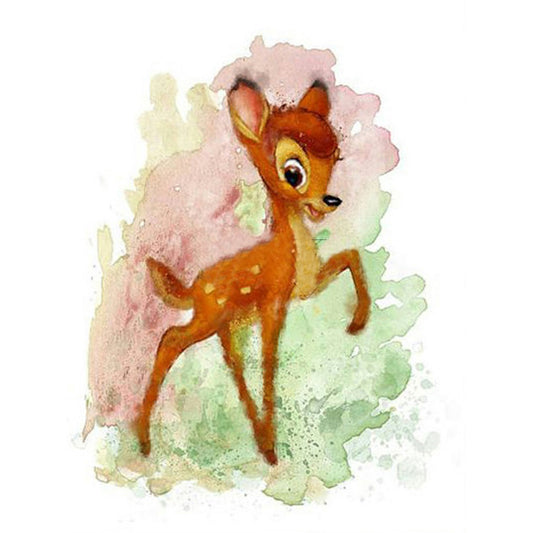 Disney Deer - Full Round Drill Diamond Painting 30*40CM