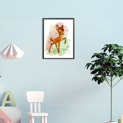 Disney Deer - Full Round Drill Diamond Painting 30*40CM