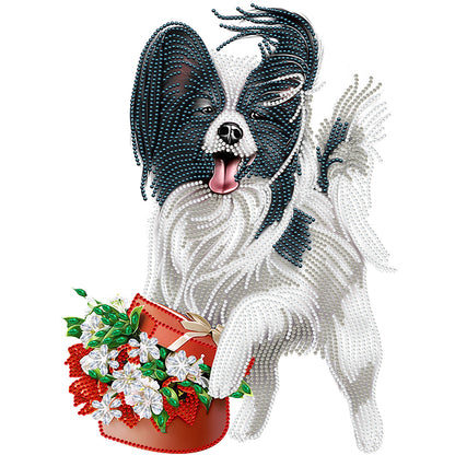 Puppy - Special Shaped Drill Diamond Painting 30*40CM