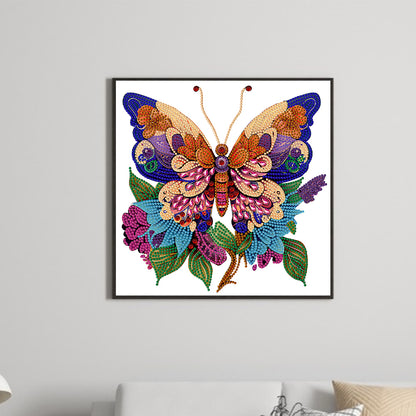 Butterfly Season - Special Shaped Drill Diamond Painting 30*30CM