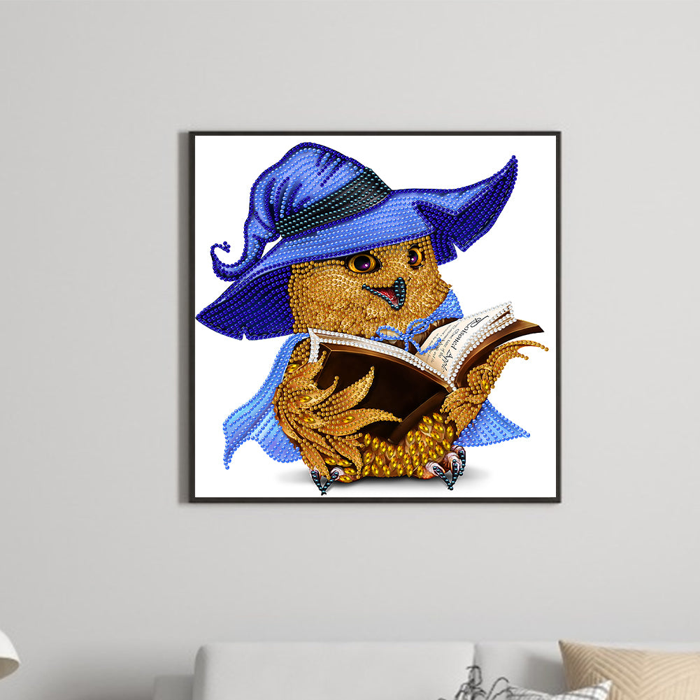 Owl - Special Shaped Drill Diamond Painting 30*30CM