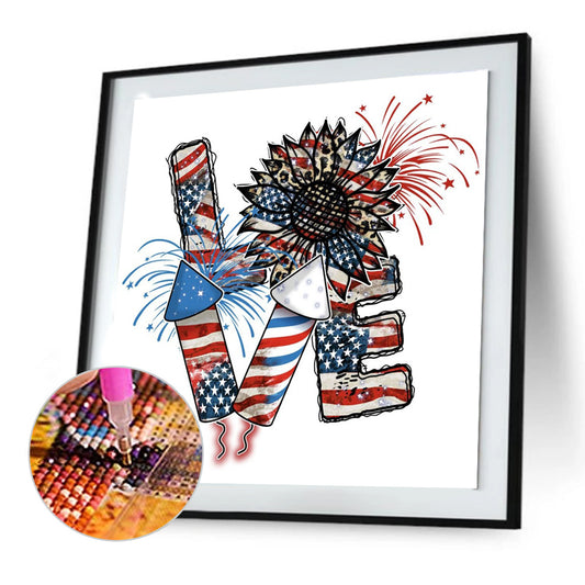 Love Letter - Full Round Drill Diamond Painting 30*30CM